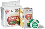 El café tostado y molido descafeinado, de sabor pleno y equilibrado crea nuestro Tassimo Kenco Decaff Americano.
