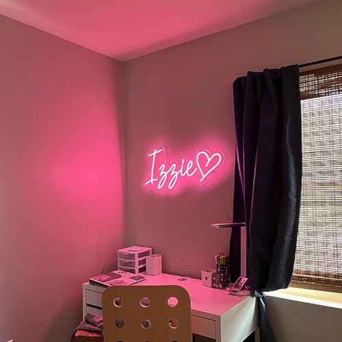 Custom Neon Signs, Neon Sign Customizable for Wall Decor, Personalized Neon Sign for Wedding Birthday Party Bedroom Bar Salon Business Shop Name Logo Lights Sign