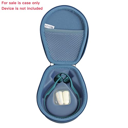 Image of Hermitshell Hard Case for AfterShokz Trekz Air /AfterShokz Aeropex /Titanium Mini /Shokz OpenRun Pro Open Ear Wireless Bone Conduction Headphones AS650 / AS800 (Blue)(Only Case)