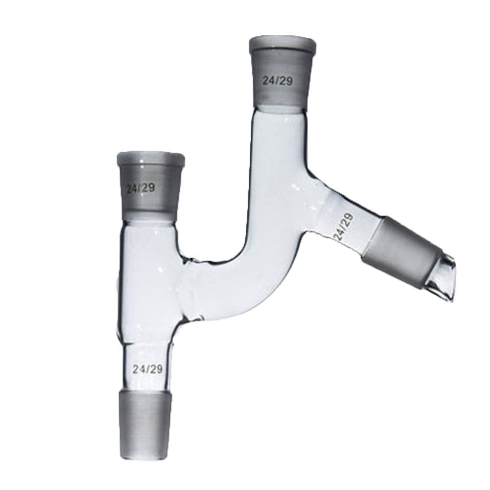 Buy 4 Way Glass Distillation Adapter 75° Bent with All 24 Joints