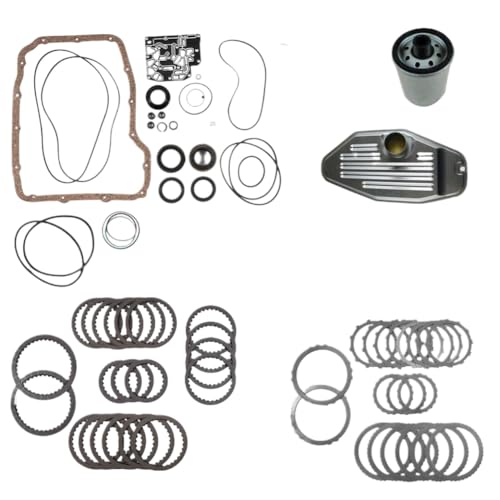 Kit de reconstrucción con pistones, filtros y placas compatibles con transmisiones 45RFE, 545RFE y 65RFE para vehículos Ram y LTI