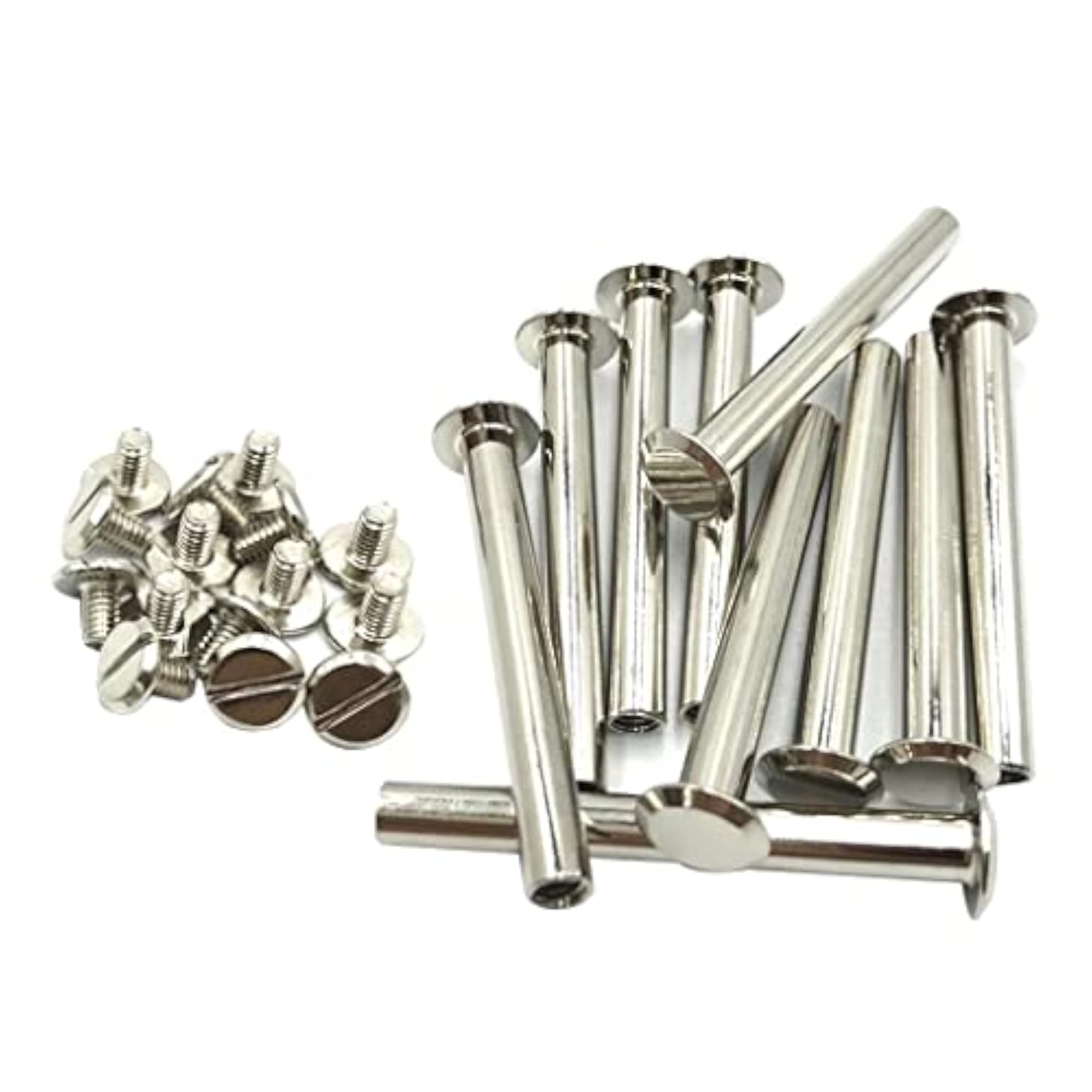 10 Sets Posts Binding Screwback Rivets for Scrapbook Booking Binding