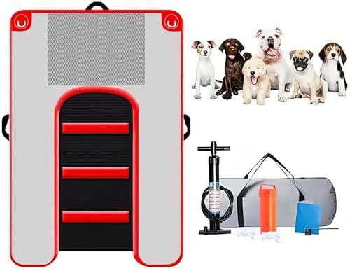 Rampe d'eau gonflable pour chiens pour sortir facile de la piscine