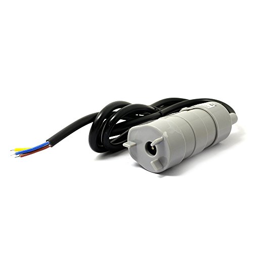 Lillyelectronics JT-500-CAB 12V DC Tauchpumpen DC Power für Solare Kühlung Autowasch Aquarium Garten