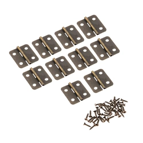 Charnières armoire tiroir pour réparer facilement vos petits meubles et coffrets abîmés - 2