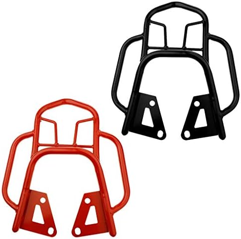 Miniatura 4 de Portaequipajes de motocicleta Soporte de montaje Tour Pack para Honda Grom MSX125 Soporte trasero Hardware de repuesto (negro)