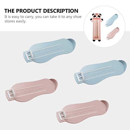 EXCEART Three-Piece Baby Foot Measuring Device Set #TOP29