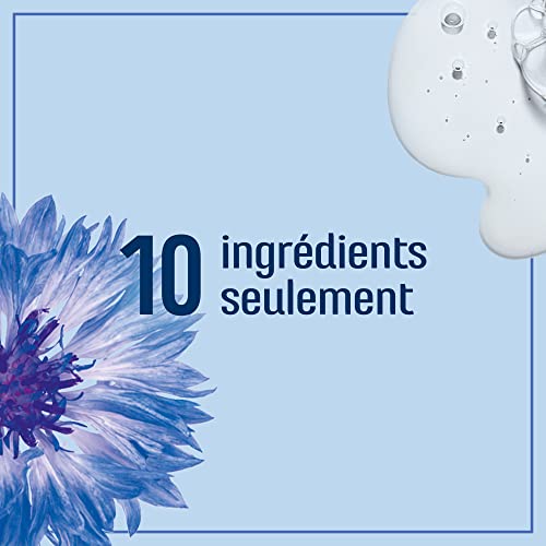 Le Petit Marseillais , Gel Douche Apaisant Haute Tolérance Fleur de Bleuet Bio (flacon de 400 ml) – 98 % d'ingrédients d'origine naturelle – Pour tous types de peaux, même sensibles