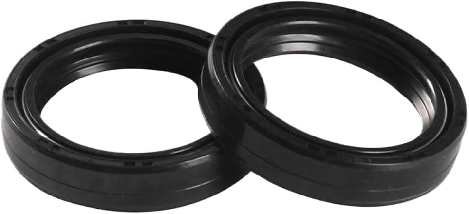 Front Fork Oil Seal And Cover 47x58x11 Compatible With CRF450 CRF450R Motocross CRF 450 CRF450X CRF 250R CRF 250X(2pcs oil seal)