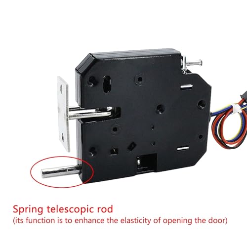 Serrure de porte d'armoire de commande électrique DC12V pour casier - 4