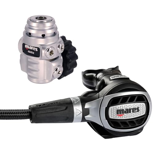 Mares Ultra 62X Scuba Diving Regulator Set - First & Second Stage, DIN