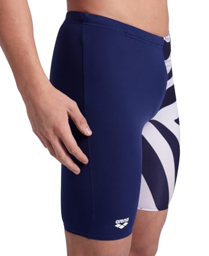 Short de bain Arena séchage rapide à rayures graphiques