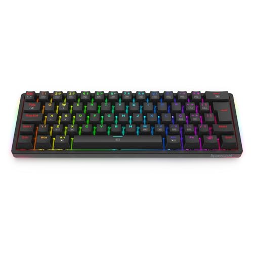 Teclado Gamer Redragon Akali, Mecânico, RGB, ABNT2, c/cabo 1,5m, Switch Brown - K642-RGB (PT-BROWN)