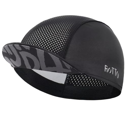 ROTTO Gorra de Ciclismo para Verano Gorra Bajo Casco Ligera