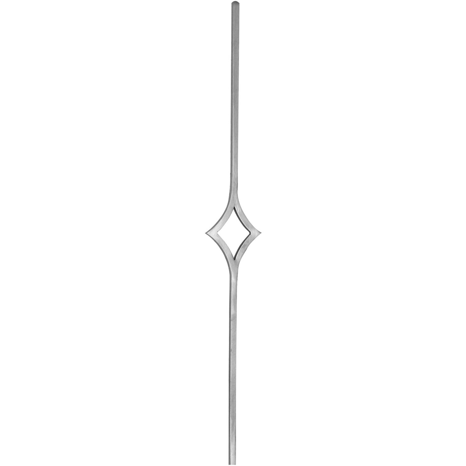 Barre en fer forge martele main courante rampe escalier VK12 1000mm