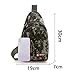 Imagen de Genérico Mochilas Cruzada Hombre Mujer Pequeñas Sling Bag Ligero Bolsa de Pecho Bolso Bandolera Antirrobo Bolso de Hombro Crossbody Mochila de Viaje Acampar Deportes Ciclismo Senderismo
