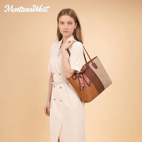Image of Montana West Tote Bags for Women Top Handle Satchel Purses