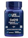 Life Extension Super-Absorbable CoQ10 (Ubiquinone) with d-Limonene, 100mg - 60 softgels