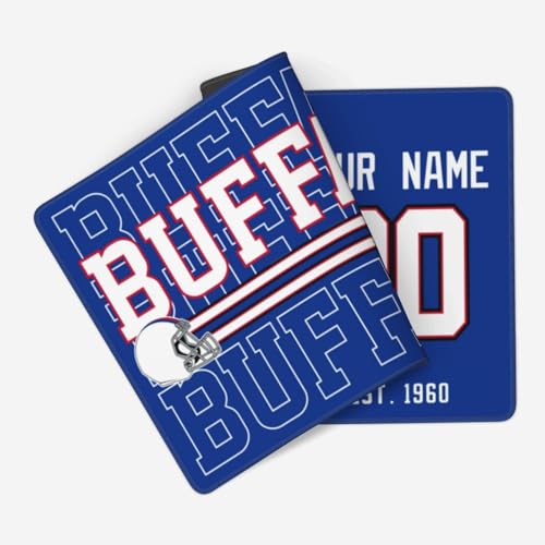 Image of ANTKING Buffalo Mouse Pad Custom Name and Number Desk Pad for Men Women Youth Gifts