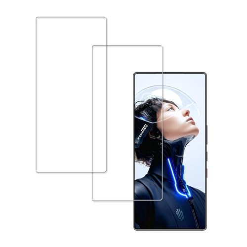HUAKE ���Y�Ɏq�f�ސ� Redmagic 11 Pro �p �K���X�t�B���� ���� �K���X �d�x9H �t�� �ی� �t�B���� �y2���z