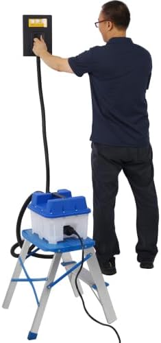 4.5L Power Steamer, Steam Wallpaper Stripper, Wallpaper Steamer, Steam Cleaner for Easy Wallpaper Removal, Lightweight Design, Long Run Time, Blue