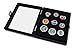 Pin Collector's Compact Display Case by Hobbymaster - for Disney, Hard Rock, Olympic, Political Campaign & other collectible pins, holds 20-50 pins (Black)