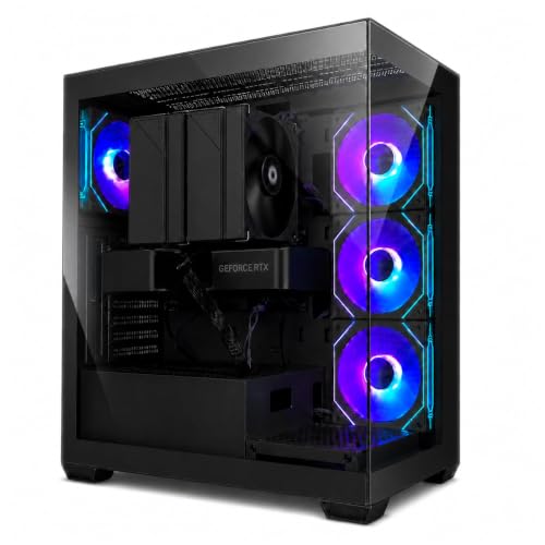 TITAN GAMING �yGeForce RTX 5070���� / ���[�J�[�ۏ�1�N�z �Q�[�~���OPC �f�X�N�g�b�v�p�\�R�� Ryzen 7 9800X3D ������16GB NVMe SSD 512GB Windows 11 Home B840 Wi-F