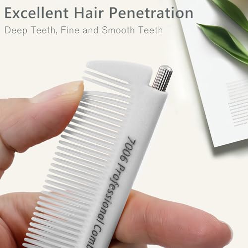 Peine para Estilizado y Corte Retráctil Blanco miniatura 4