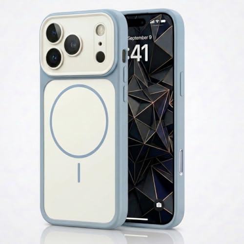 iPhone 13 Pro �p �P�[�X MagSafe�Ή� ���͂ȃ}�O�l�b�g �w��h�~ AG�}�b�g�d�グ �Ռ��z�� MIL-STD�K�i���� �ϏՌ��� �����Y�ی� �J��������Ή� �}���[�d�Ή� ���M�݌v �}�b�g�z���C�g