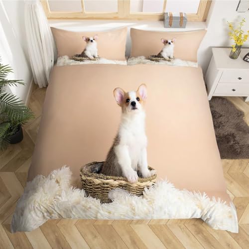 Parure de lit Corgi en microfibre douce pour stopper la corvée du repassage - 3