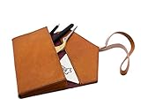 STYLISH - The inside of the pencil case is covered with strong red fabric.