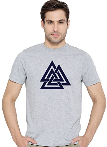 Image of ADRO 100% Cotton Lycra Tshirts for Men Combo Pack of 3 | Regular Fit | Printed T Shirt | Round Neck Half Sleeve| Mens Tshirts
