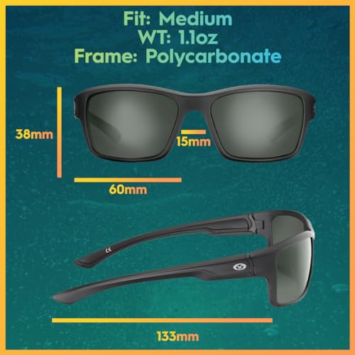Image of Flying Fisherman Cove Polarized Sunglasses with 100% UV Protection