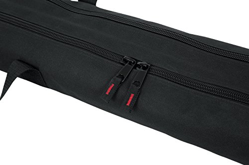 Gator Cases Dual Compartment Sub Pole Bag With Adjustable Shoulder Strap; Holds (2) Speaker Subwoofer Poles Up To 42" Length (Gpa-Spkrspbg-42Dlx) #TOP6