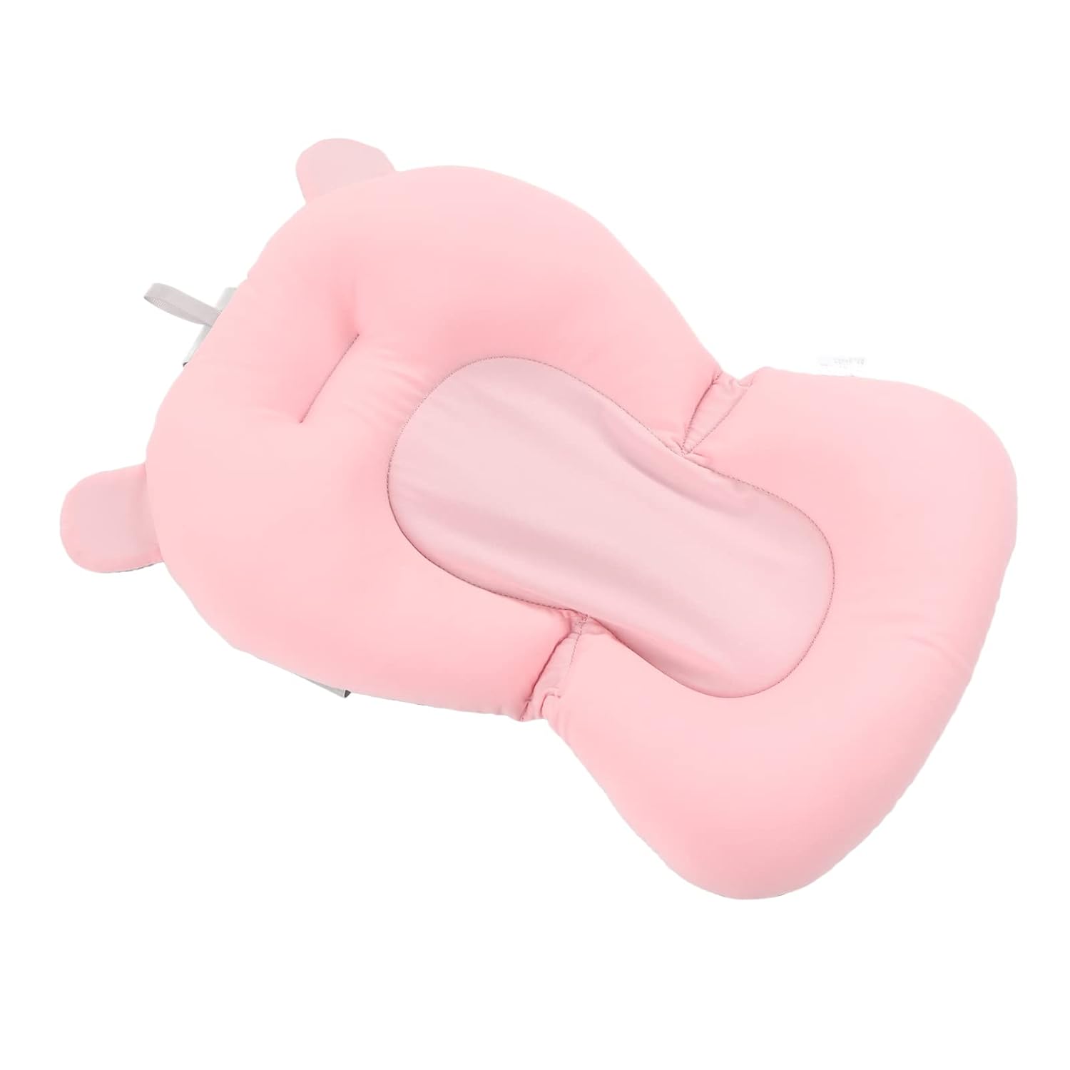 Baby Bath Seat Cushion, Floating Foldable Adjustable Infant Bath Supporter for Newborn (Bear)