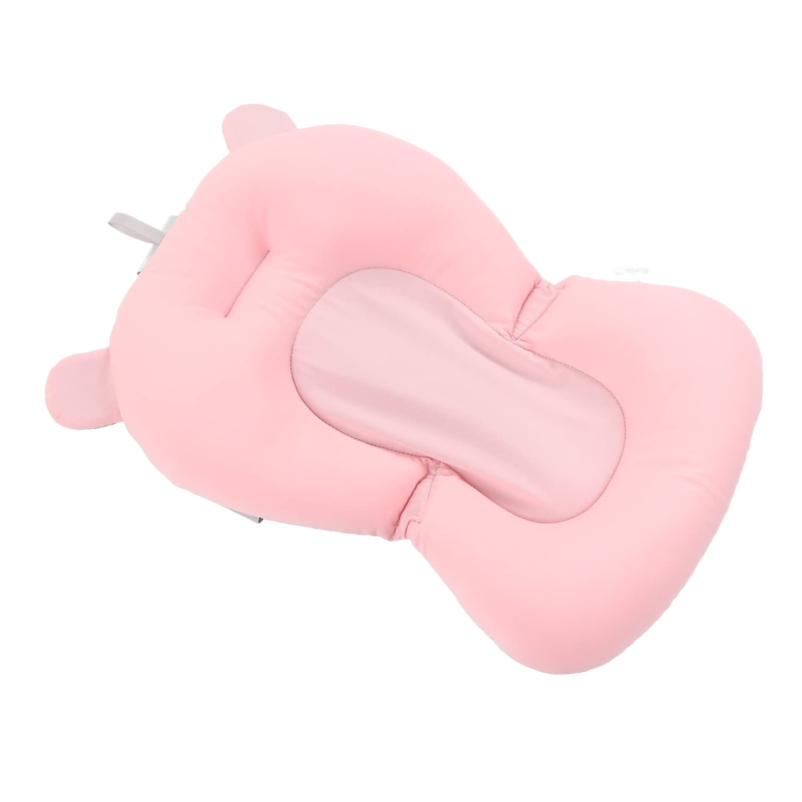 Baby Bath Seat Cushion, Floating Foldable Adjustable Infant Bath Supporter for Newborn (Bear)