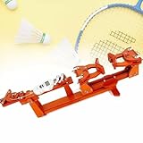 Diseño giratorio de 360°: la máquina de encordado estilo cabrestante está diseñada específicamente para raquetas de bádminton, con una mesa fija que evita la deformación del marco durante el proceso de encordado.