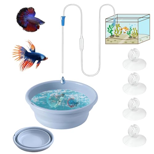Foldable Fish Acclimation Box - Saltwater & Freshwater Aquarium Acclimator, Shrimp & Betta Fish...