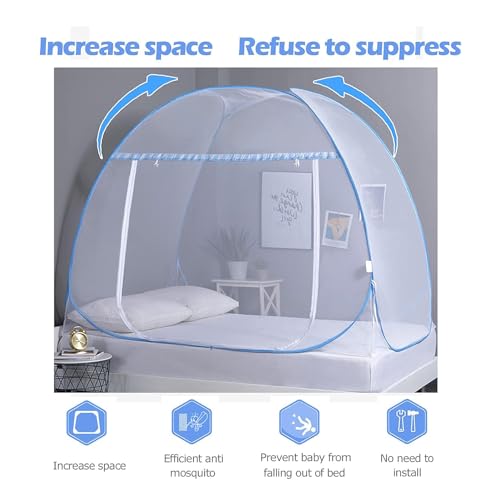 Moustiquaire de camping et voyage pliable pour nuits étoilées