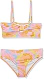 Billabong Girls' Bloom Baby Bandeau Bikini Swim Set, Multi, 12