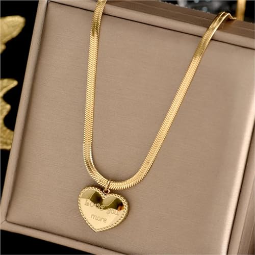 Collier cœur femme acier inoxydable inaltérable haute finition - 3