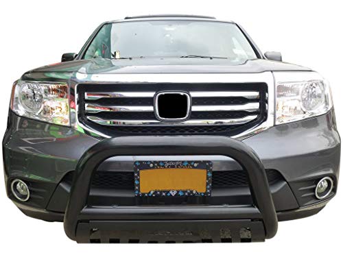 Vanguard Black Powdercoat Classic Bull Bar | Compatible With 09-15 Honda Pilot #TOP3