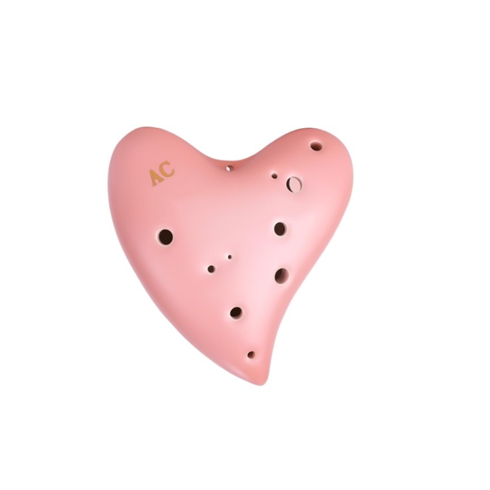 Ocarina Pour Débutants 12 Trous AC Alto C Clé Couleur Instrument De Jeu(Pink,Bag1)