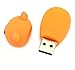 ZLXUSA 8GB Cute Piggy Pig Shape USB Flash Drive (Orange)