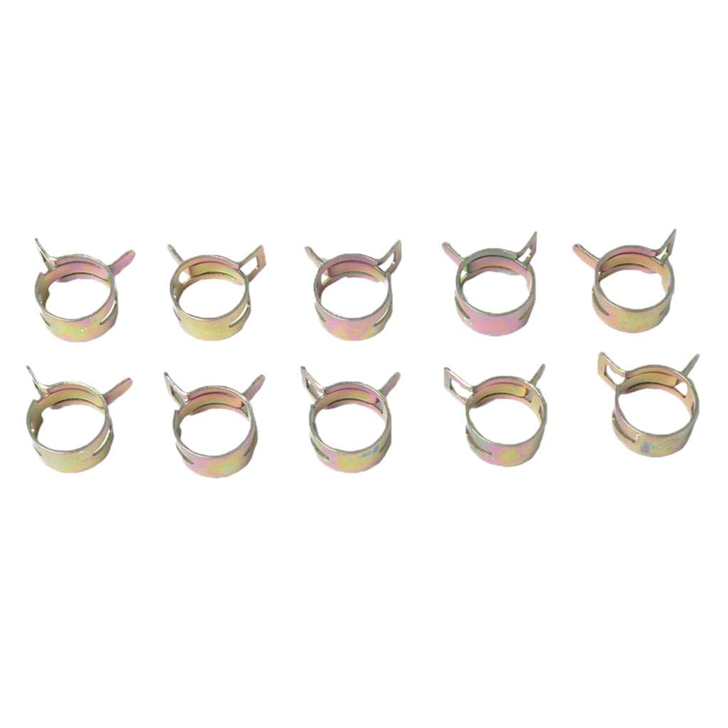 Enakshi® 10pcs 18mm Car Spring Clip Fuel Line Hose Water Pipe Air Tube Clamp Fastener|Parts & Accessories | Car & Truck Parts | Cooling Systems | Hoses & Clamps-image-7