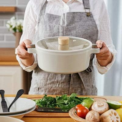 Miniatura 4 de NEOFLAM FIKA - Juego de 8 utensilios de cocina esenciales para el hogar con tapa, revestimiento de cerámica antiadherente, inducción, fabricado en