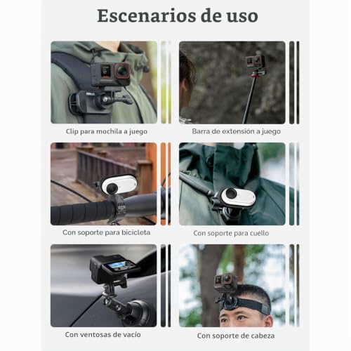 Mando a distancia GPS para Insta360 X5 y ACE remoto de acción de 25 metros 7