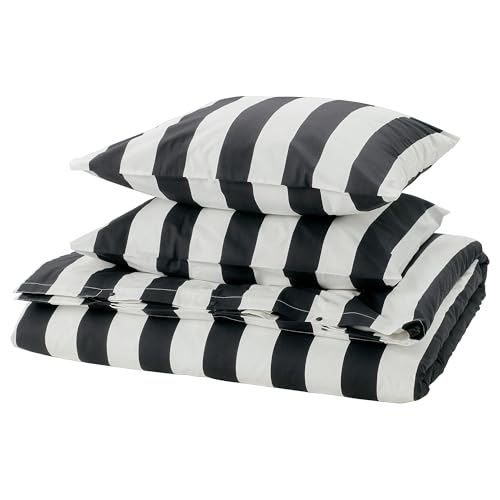 Housse de couette SLÅNHÖSTMAL parure lit double haut de gamme - 2