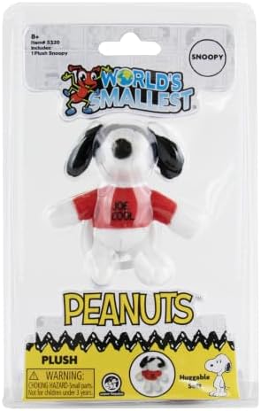 World's Smallest Peanuts Joe Cool Snoopy Plush - 2