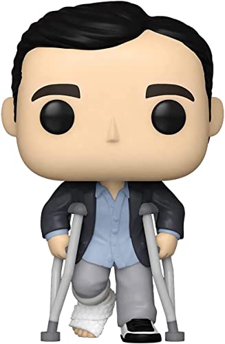 Funko POP! TV: the Office - Michael Scott stojący z kulami - kolekcjonerska figurka winylowa - pomysł na prezent - oficjalny towar - zabawki dla dzieci i dorosłych - fani telewizji - modelka dla